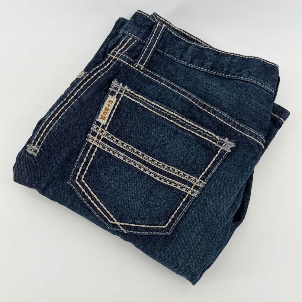 Cinch Ian Slim Fit Bootcut Jeans Mens 31x31 Dark Wash Western Denim